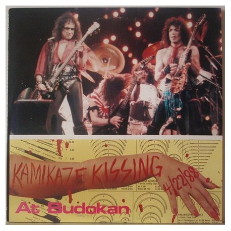 VINILO KISS - KAMIKAZE KISSING AT BUDOKAN (2xLP, Unofficial)