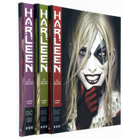 COLECCION COMIC DC HARLEEN 3 TOMOS