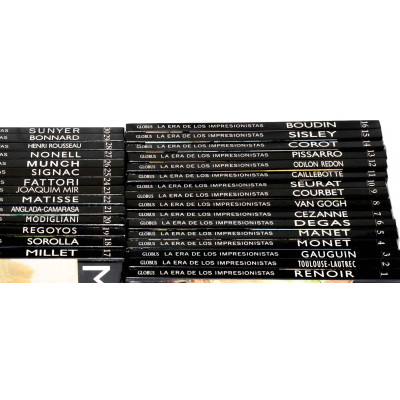 COLECCION LIBROS ILUSTRADOS LA ERA DE LOS IMPRESIONISTAS
