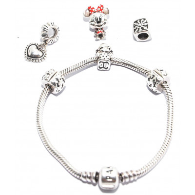 PULSERA PANDORA CON ABALORIOS
