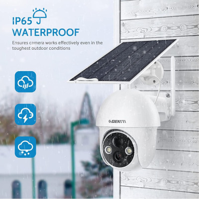 CAMARA DE VIGILANCIA SOLAR EXTERIORES DEATTI