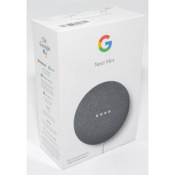 GOOGLE NEST MINI NEGRO 2 GEN PRECINTADO