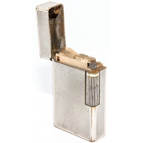 MECHERO DUPONT PLATEADO