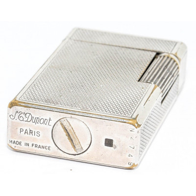 MECHERO DUPONT PLATEADO