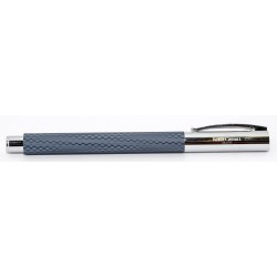 PLUMA MADERA AZUL FABER CASTELL