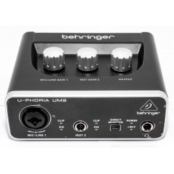 INTERFAZ AUDIO BEHRINGER U-PHORIA UM2