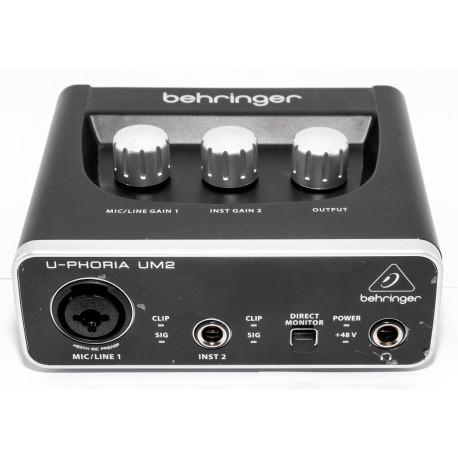 INTERFAZ AUDIO BEHRINGER U-PHORIA UM2