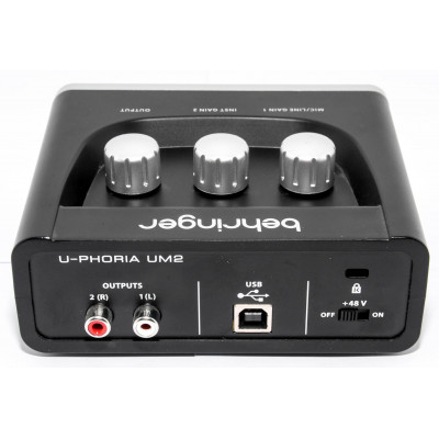 INTERFAZ AUDIO BEHRINGER U-PHORIA UM2