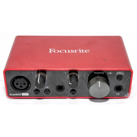 INTERFAZ DE AUDIO USB SCARLETT SOLO 3