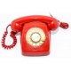 TELEFONO RETRO ROJO