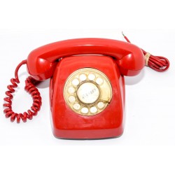 TELEFONO RETRO ROJO