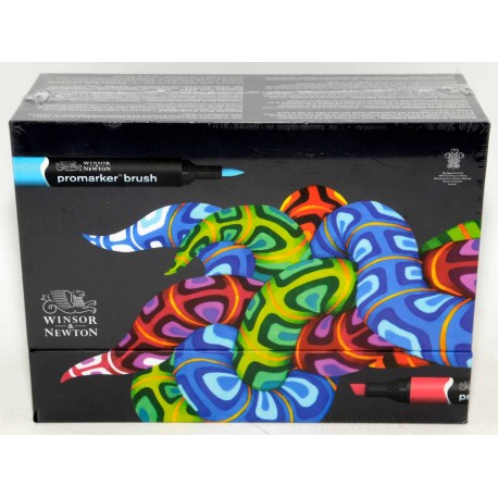 SET 48 PIEZAS WINSOR & NEWTON PROMARKER BRUSH