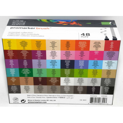 SET 48 PIEZAS WINSOR & NEWTON PROMARKER BRUSH