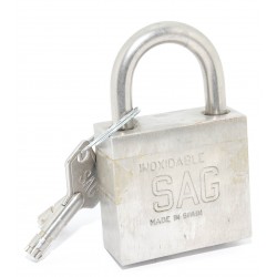 CANDADO SAG 58C ACERO INOX