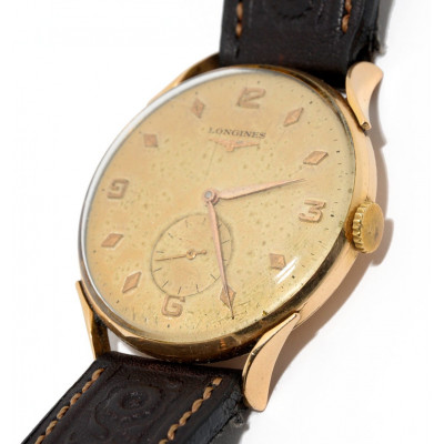 RELOJ MECANICO DE ORO 18K LONGINES 12.68Z