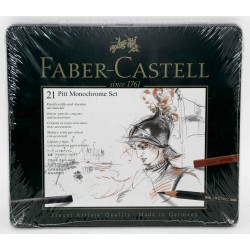 SET 21 PIEZAS FABER-CASTELL MONOCHROME SET
