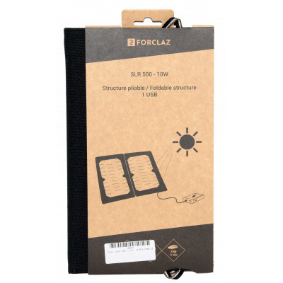BATERIA EXTERNA SOLAR FORCLAZ SLR 500 - 10W