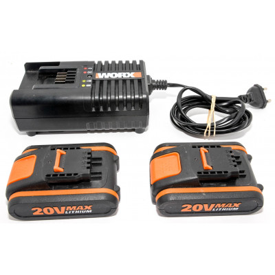 TALADRO WORX WX373 + 2 BATERIAS