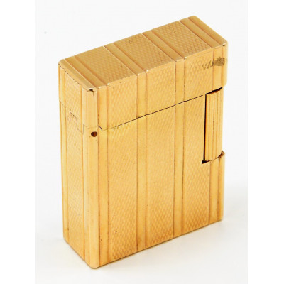 MECHERO DUPONT BRIQUET DE POCHE LINE 1 (14154) - PLATA