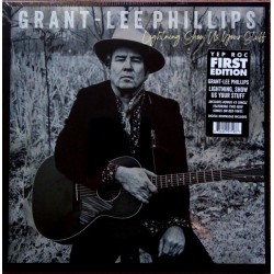 GRANT LEE PHILLIPS - LIGHTNING, SHOW US YOUR STUFF(LP, Album, Ltd + 7", Single, Ltd, Red)