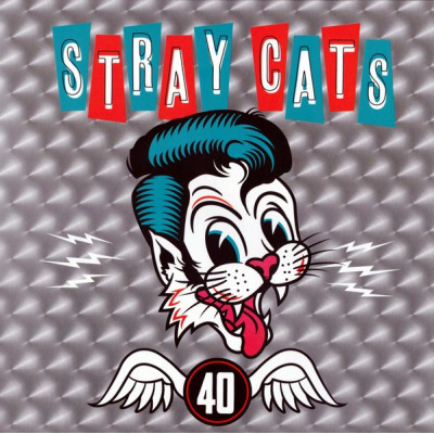 STRAY CATS - 40 (LP, Album, Ltd, Red)