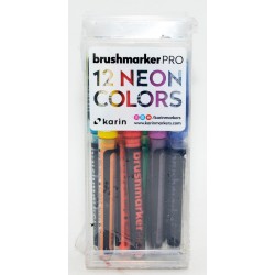 ROTULADORES BRUSHMARKER PRO COLORES NEON