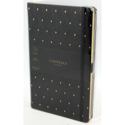 CUADERNO DE NOTAS CASTELLI DORADO