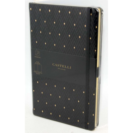 CUADERNO DE NOTAS CASTELLI DORADO