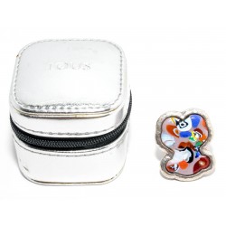 ANILLO TOUS PLATA CRISTAL MURANO