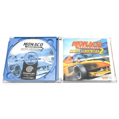 VIDEOJUEGO SEGA DREAMCAST MONACO GRAND PRIX RACING SIMULATION 2