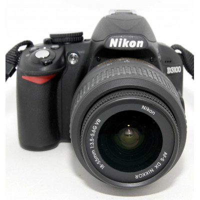 CÁMARA REFLEX NIKON D3100 + NIKON 18-55MM