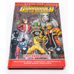 LIBRO COMIC GUARDIANES DE LA GALAXIA - EMPERADOR QUILL