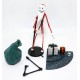 FIGURA JACK SKELETON SANTA CLAUS EN LA CALLE