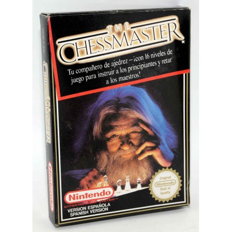 VIDEOJUEGO NES THE CHESSMASTER