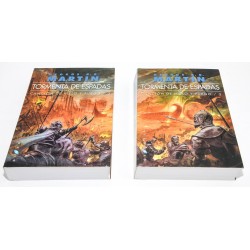 LIBROS TORMENTA DE ESPADAS TOMOS I Y II