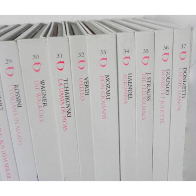 COLECCION LOS CLASICOS DE LA OPERA 400 AÑOS 37 TOMOS