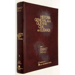 LIBROS HISTORIA GENERAL DE LA GUERRA CIVIL EN EUSKADI 4 TOMOS