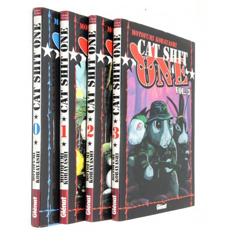 MANGA COLECCION CAT SHIT ONE 4 TOMOS