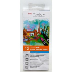 ROTULADORES DOBLES TOMBOW ABT 12