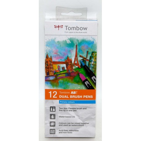 ROTULADORES DOBLES TOMBOW ABT 12