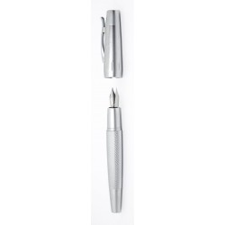PLUMA FABER CASTELL EMOTION PURE PLATA