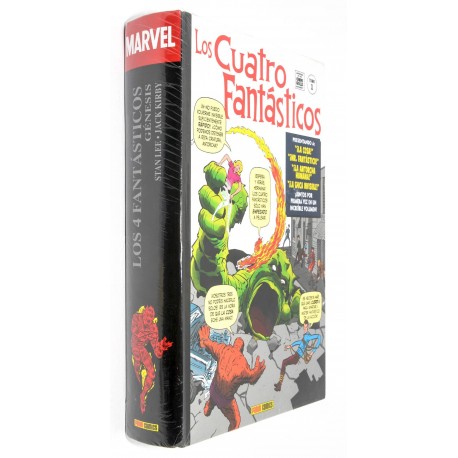 LIBRO COMIC MARVEL LOS 4 FANTASTICOS - GÉNESIS