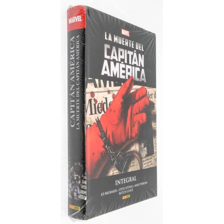 LIBRO COMIC MARVEL LA MUERTE DEL CAPITAN AMERICA