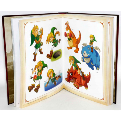 LIBRO ZELDA ART ARTIFACTS