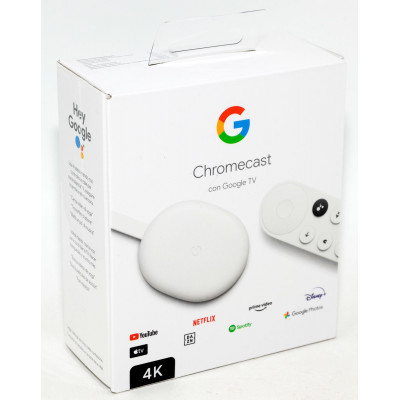 GOOGLE TV CHROMECAST 4K HDR PRECINTADO