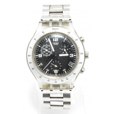 RELOJ SWATCH CAJA TRANSPARENTE