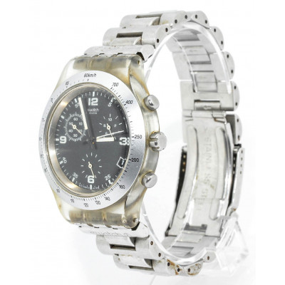 RELOJ SWATCH CAJA TRANSPARENTE