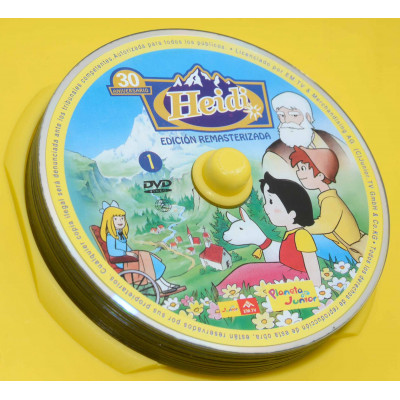 DVDS HEIDI SERIE COMPLETA REMASTERIZADA
