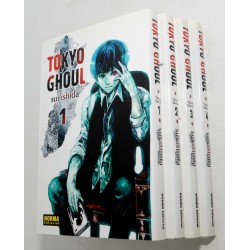 COLECCION MANGA TOKYO GHOUL 4 TOMOS