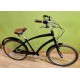 BICICLETA MFC TIPO CHOPPER NEGRA